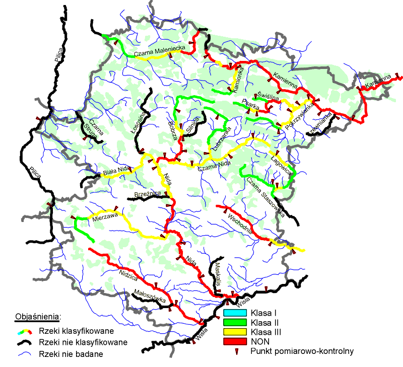Klasyfikacja fizyko-chemiczna - MAPA